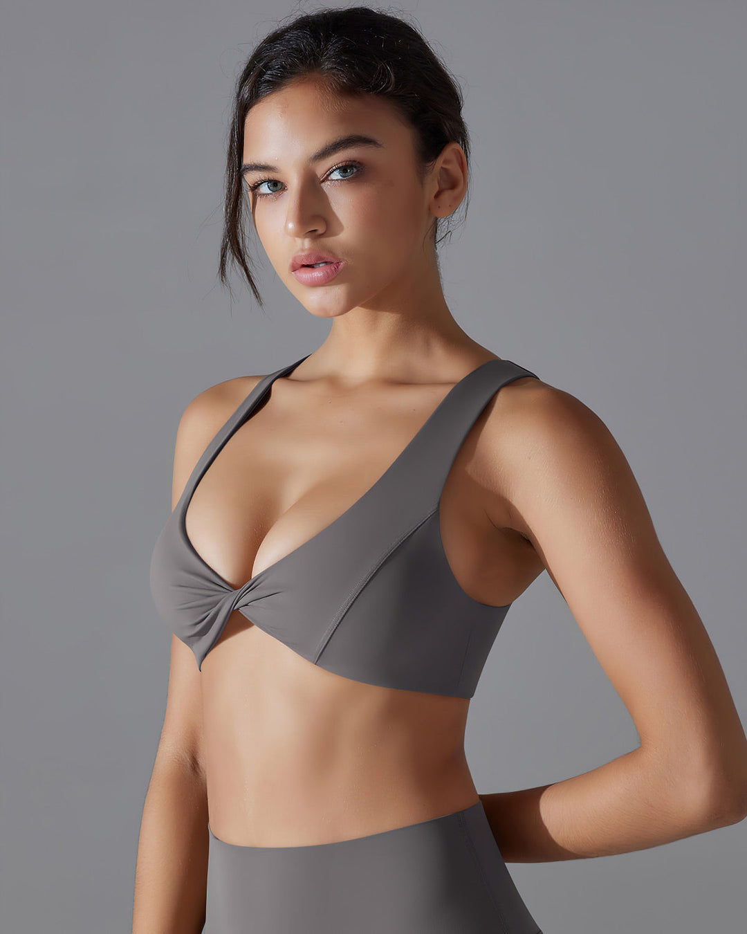Rosalie Sports Bra - Grey