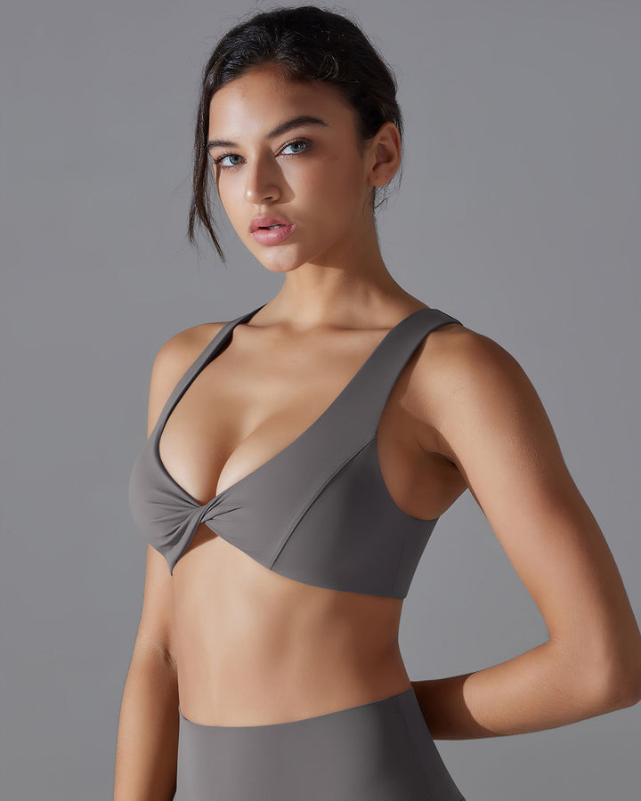 Rosalie Sports Bra - Grey