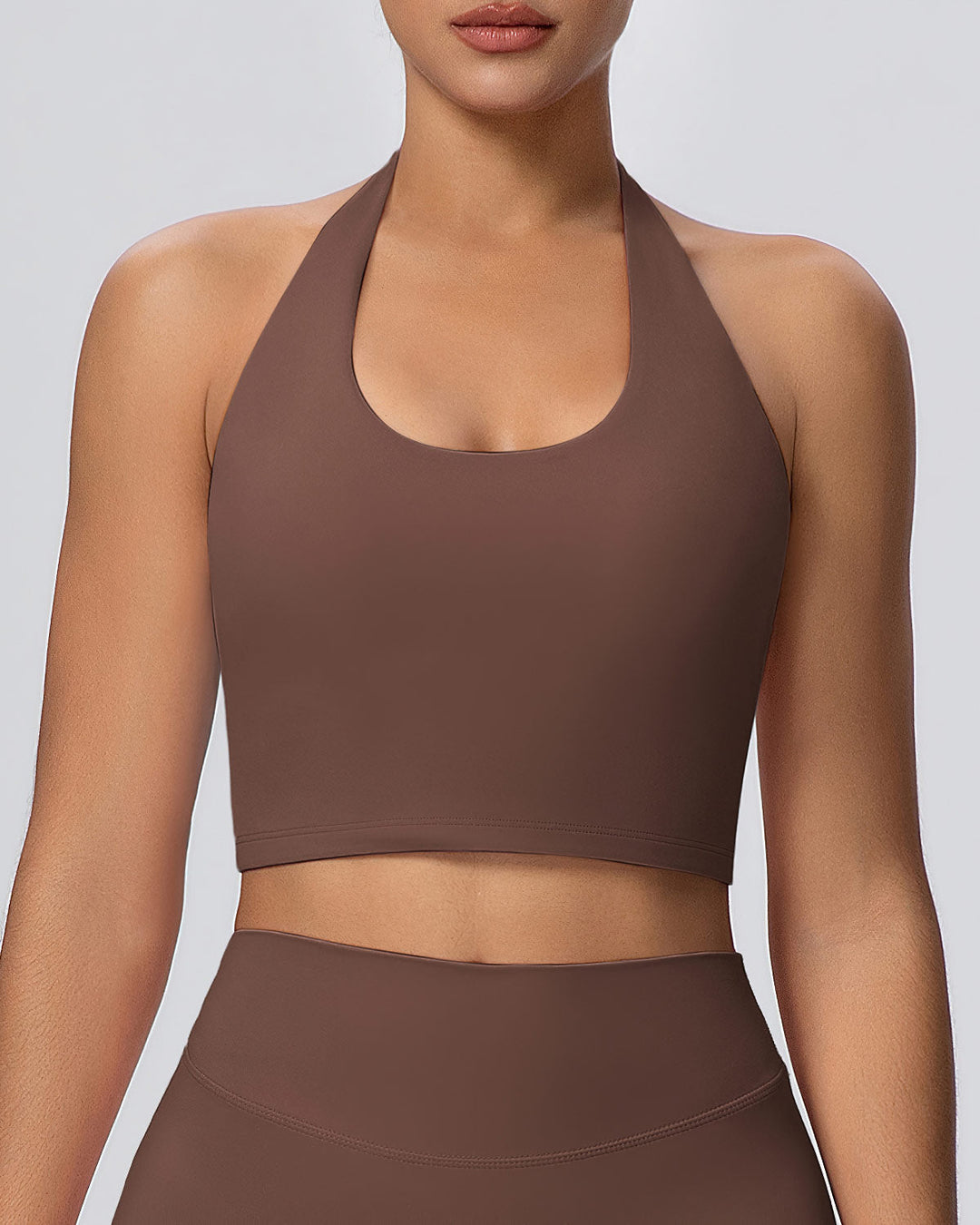 Rowan Fitness Top - Brown