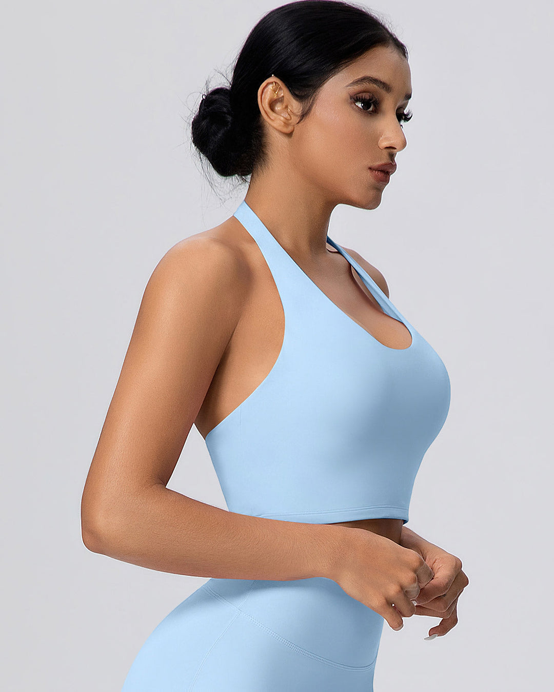 Rowan Fitness Top - Sky Blue