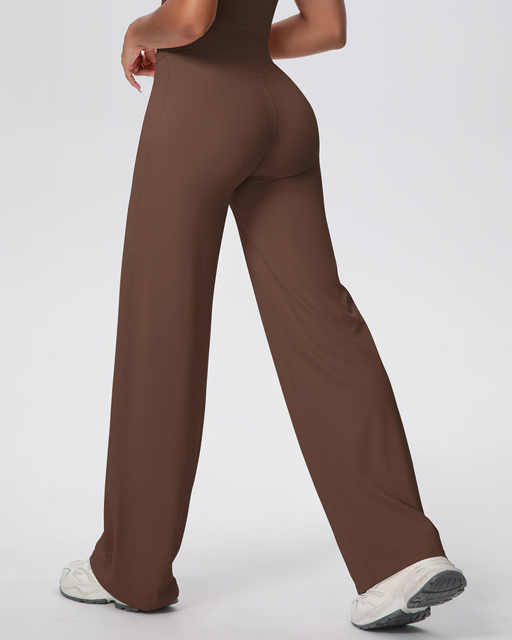 Rowan Flare Leggings - Brown