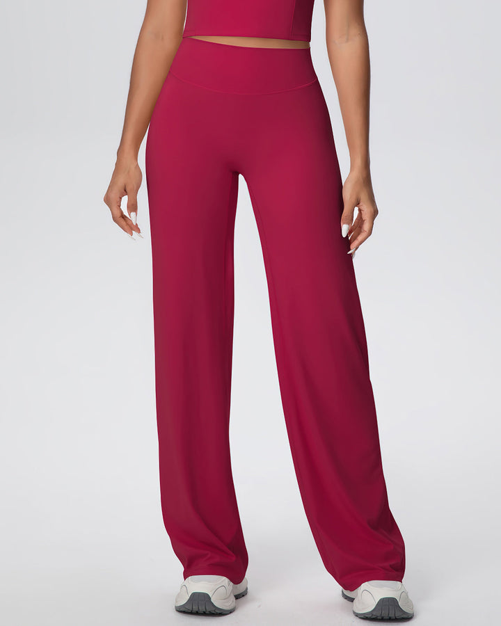 Rowan Flare Leggings - Red