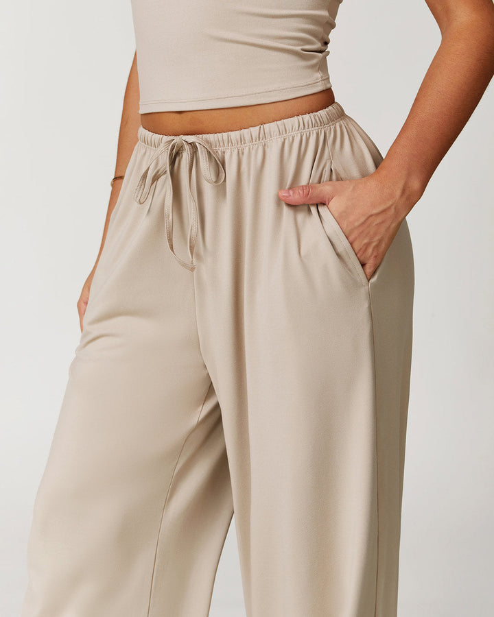 Rowena Sweatpants - Beige