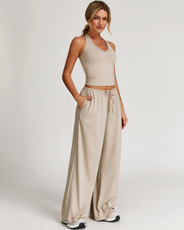 Rowena Sweatpants - Beige