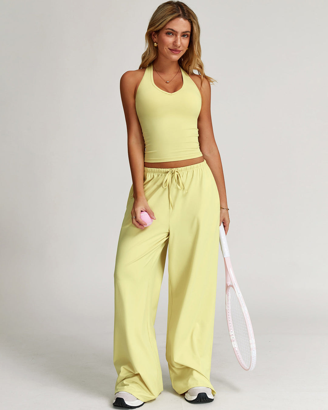 Rowena Sweatpants - Lemon