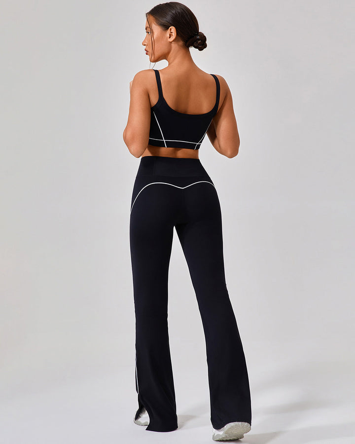 Ruby Flare Leggings - Black