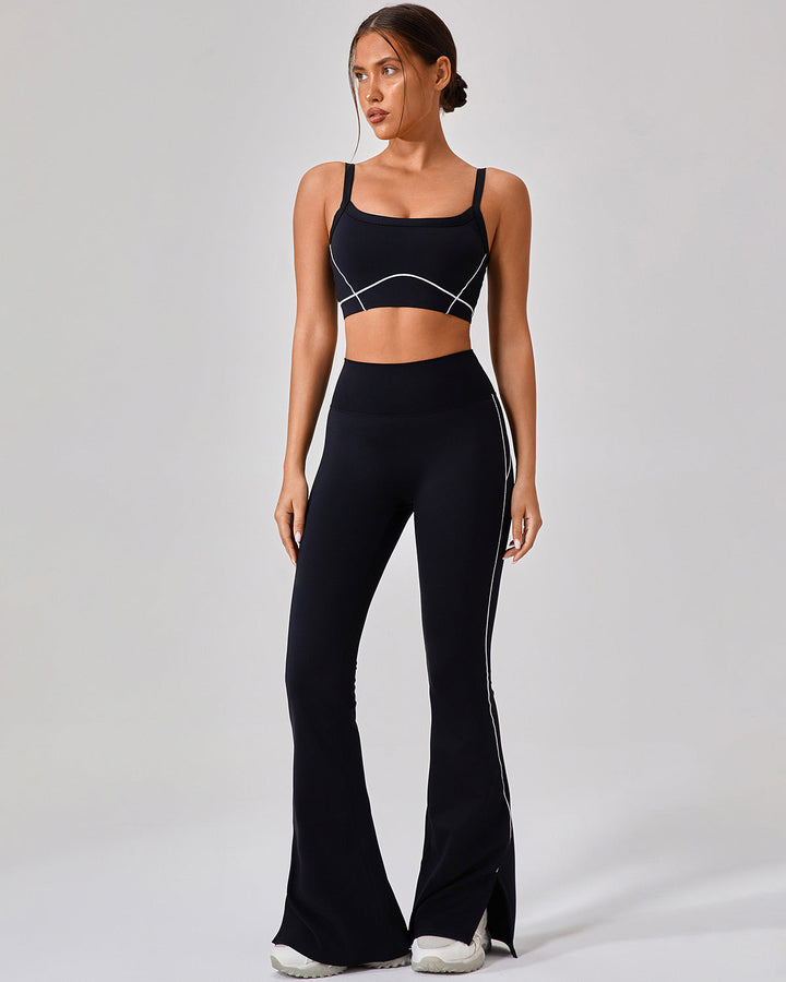 Ruby Flare Leggings - Black