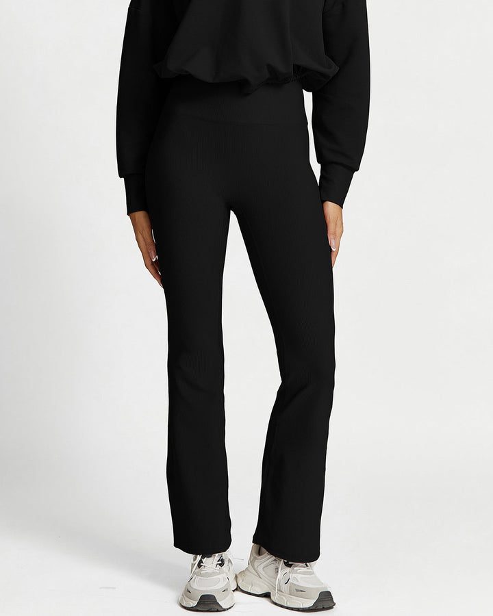 Sabrina Flare Leggings - Black