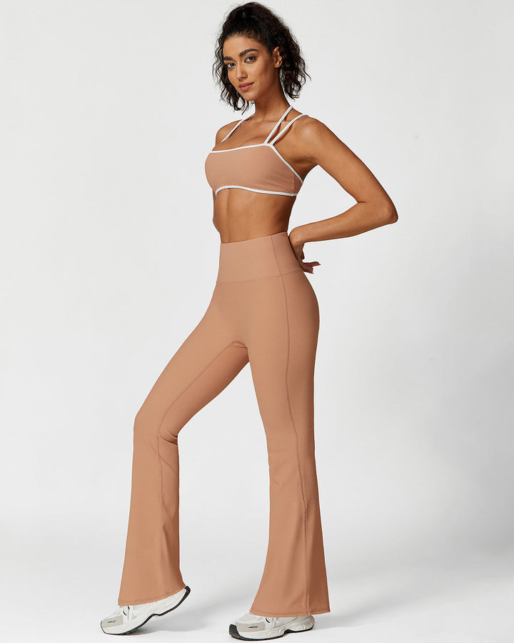 Sabrina Flare Leggings - Cinnamon