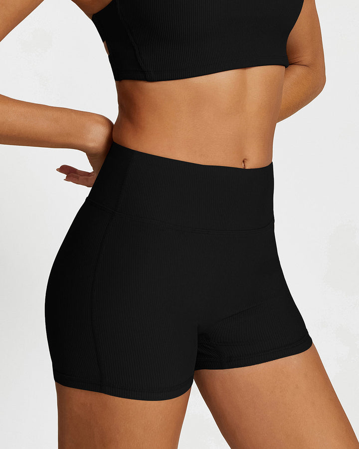 Sabrina Seamless Shorts - Black