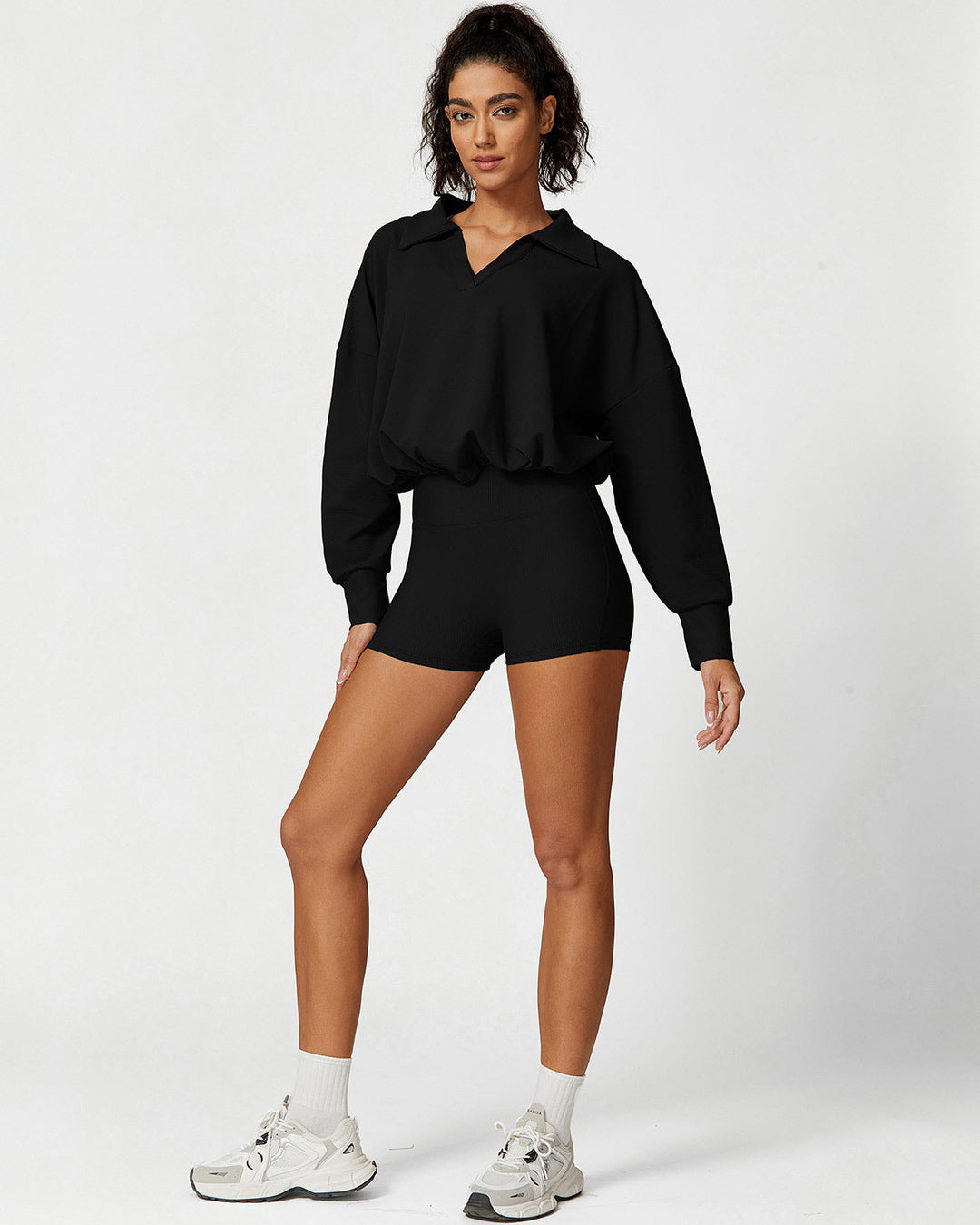 Sabrina Seamless Shorts - Black