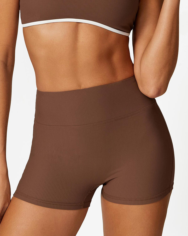 Sabrina Seamless Shorts - Brown
