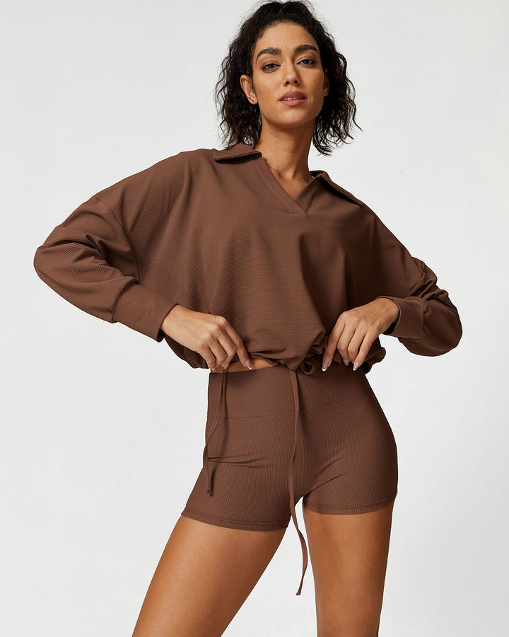 Sabrina Seamless Shorts - Brown