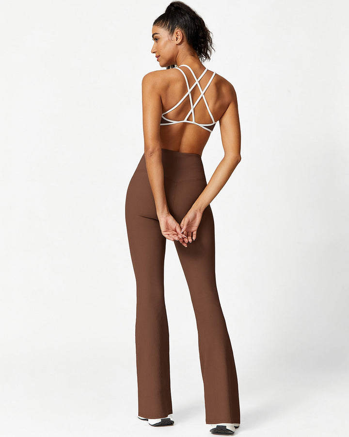 Sabrina Sports Bra - Brown