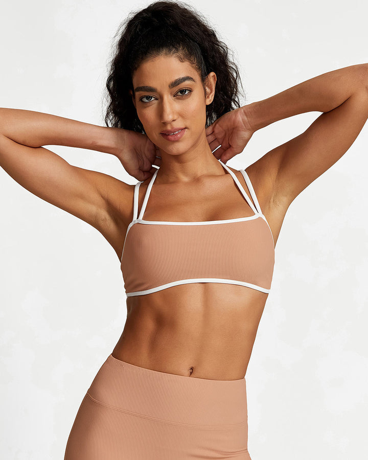Sabrina Sports Bra - Cinnamon