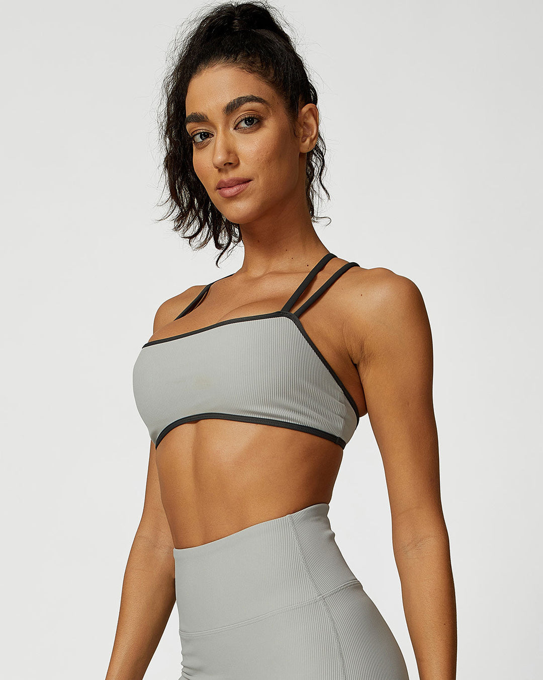 Sabrina Sports Bra - Grey