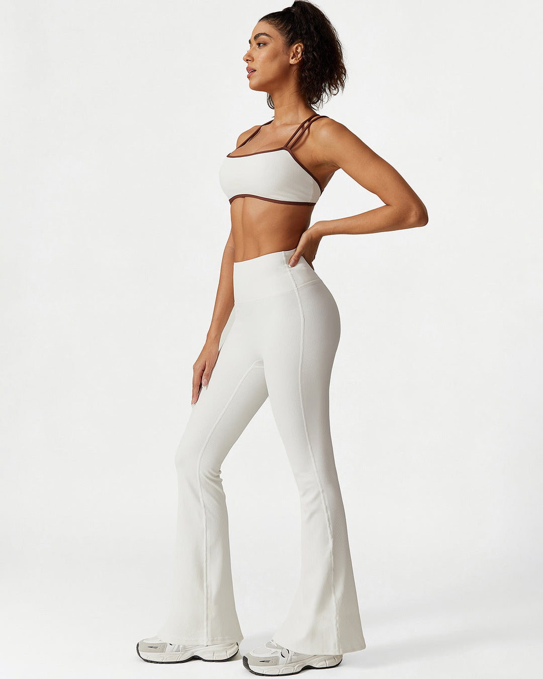Sabrina Sports Bra - White