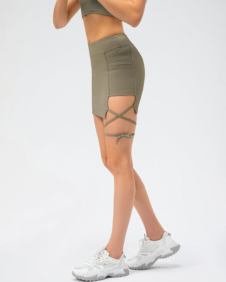 Sloane Skirt - Khaki