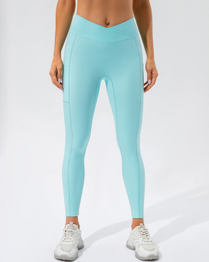 Sophie Scrunch Pocket Leggings - Green