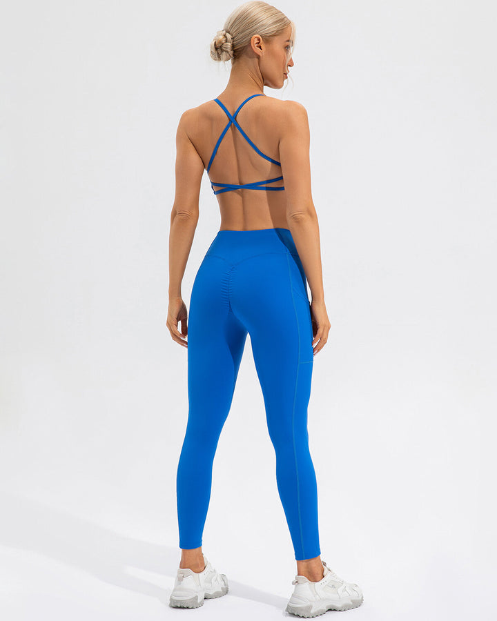 Sophie Sports Bra - Blue