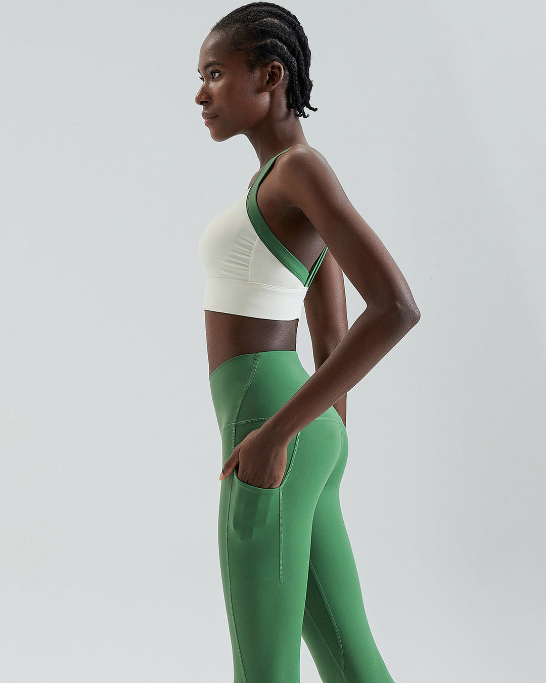 Tamsin Sports Bra - Green