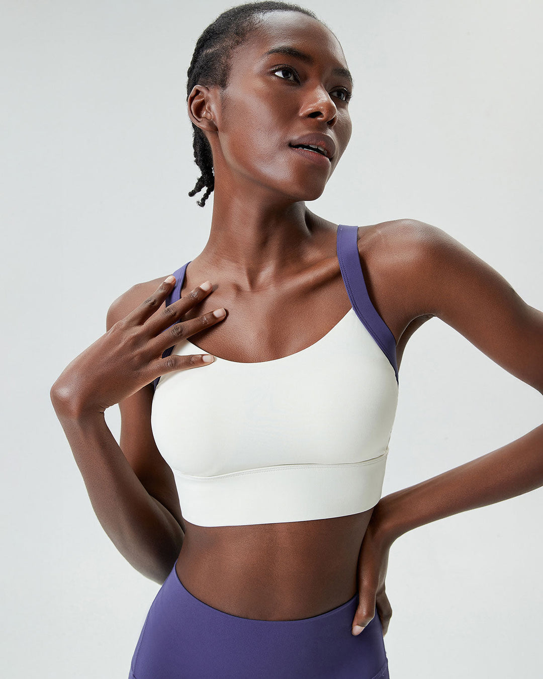 Tamsin Sports Bra - Lavender