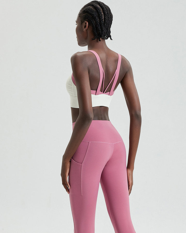Tamsin Sports Bra - Pink