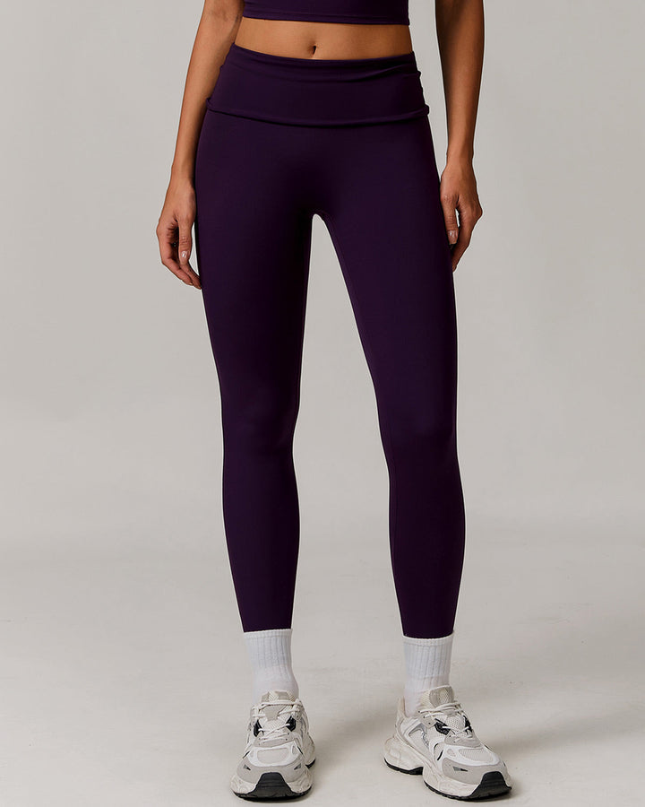 Thalassa Seamless Leggings - Aubergine