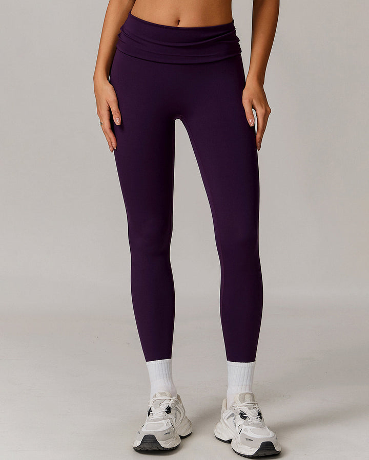 Thalassa Seamless Leggings - Aubergine