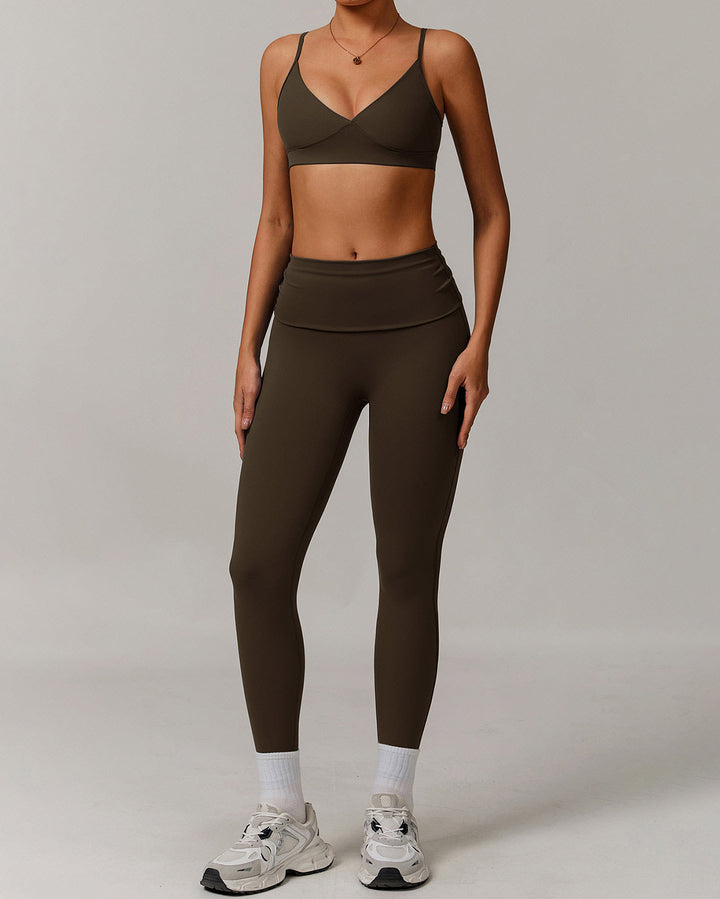 Thalassa Seamless Leggings - Espresso