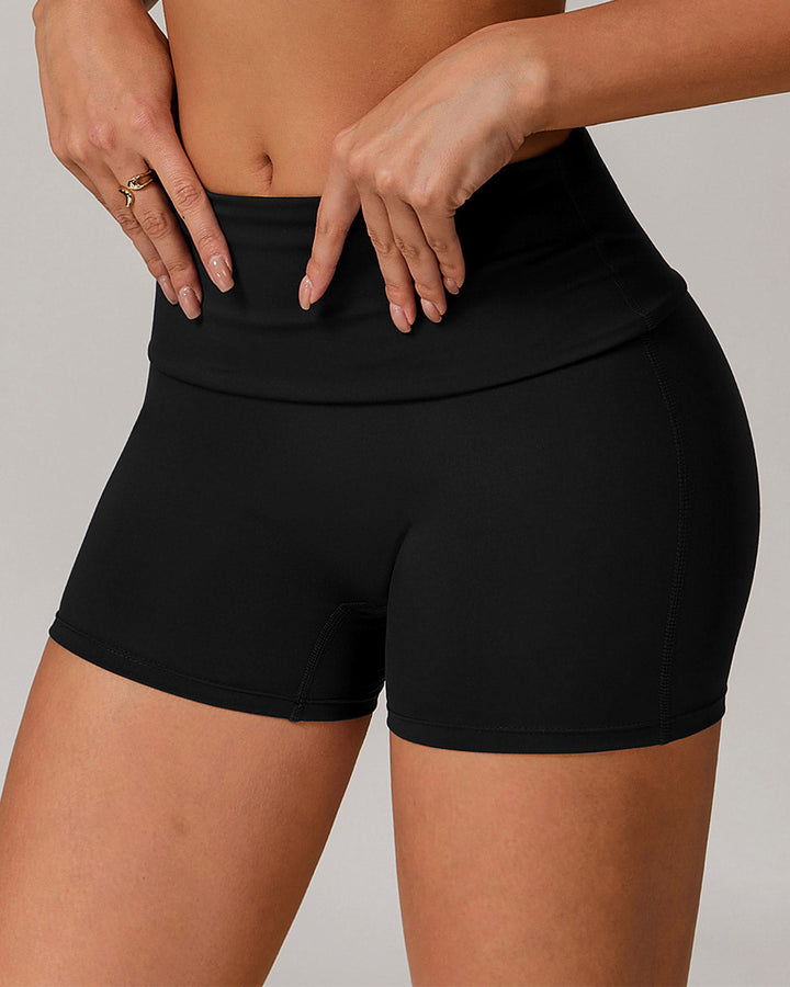 Thalassa Seamless Shorts - Black
