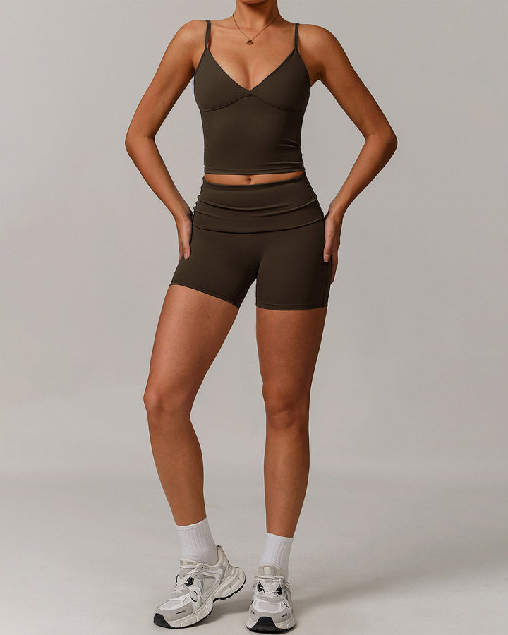 Thalassa Seamless Shorts - Espresso