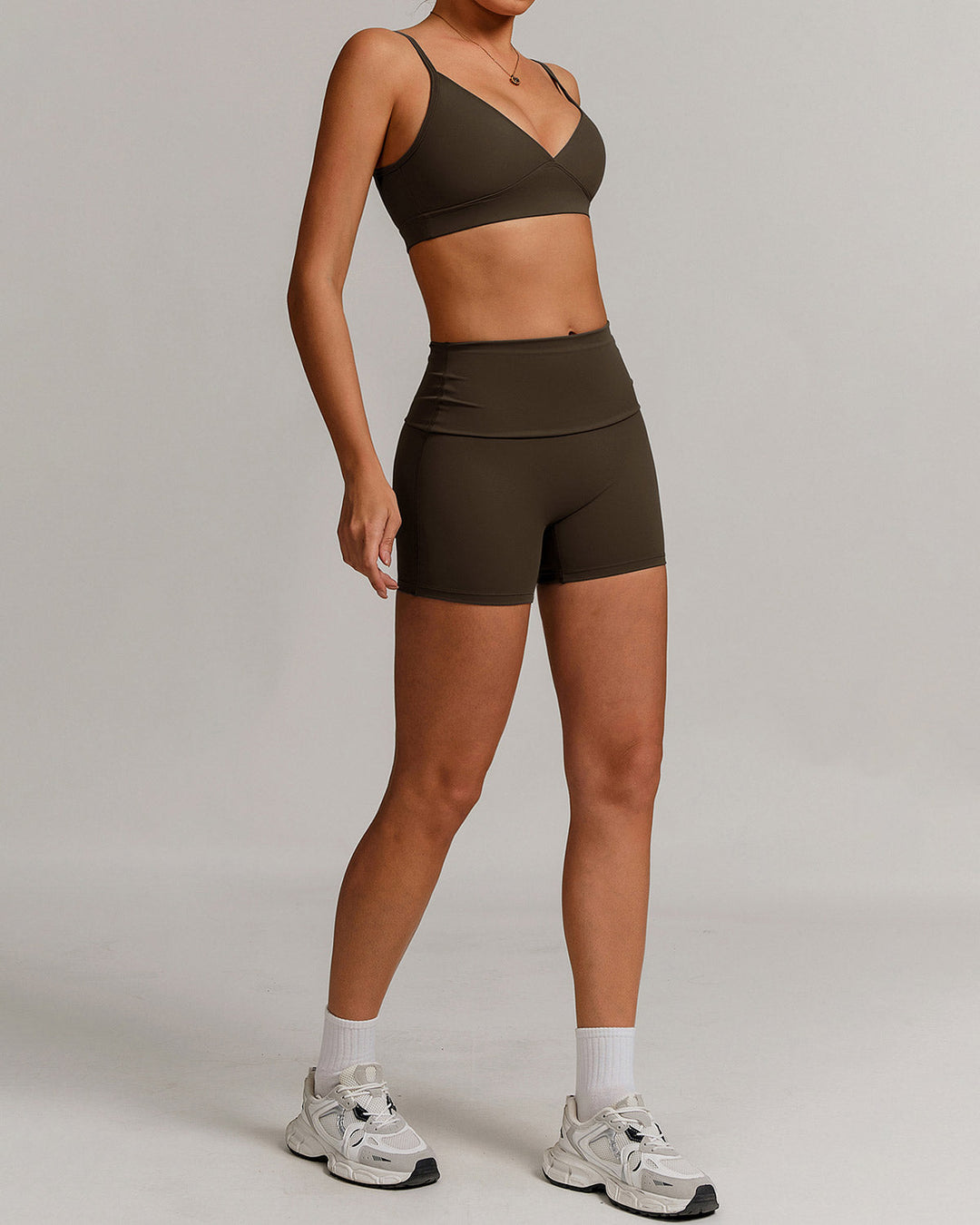 Thalassa Sports Bra - Espresso