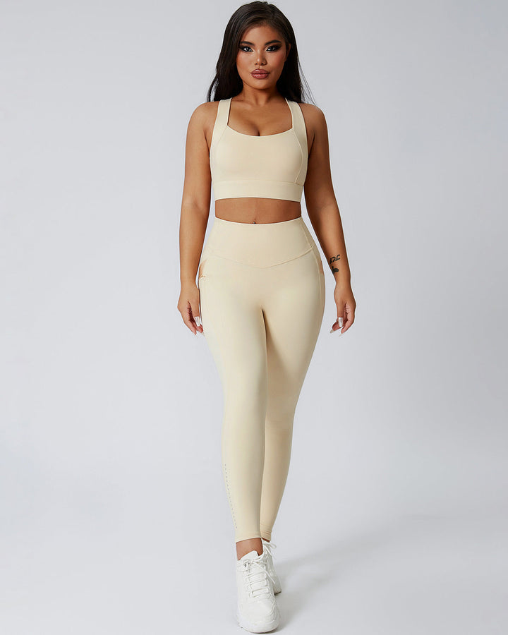 Ursula Seamless Leggings - Beige