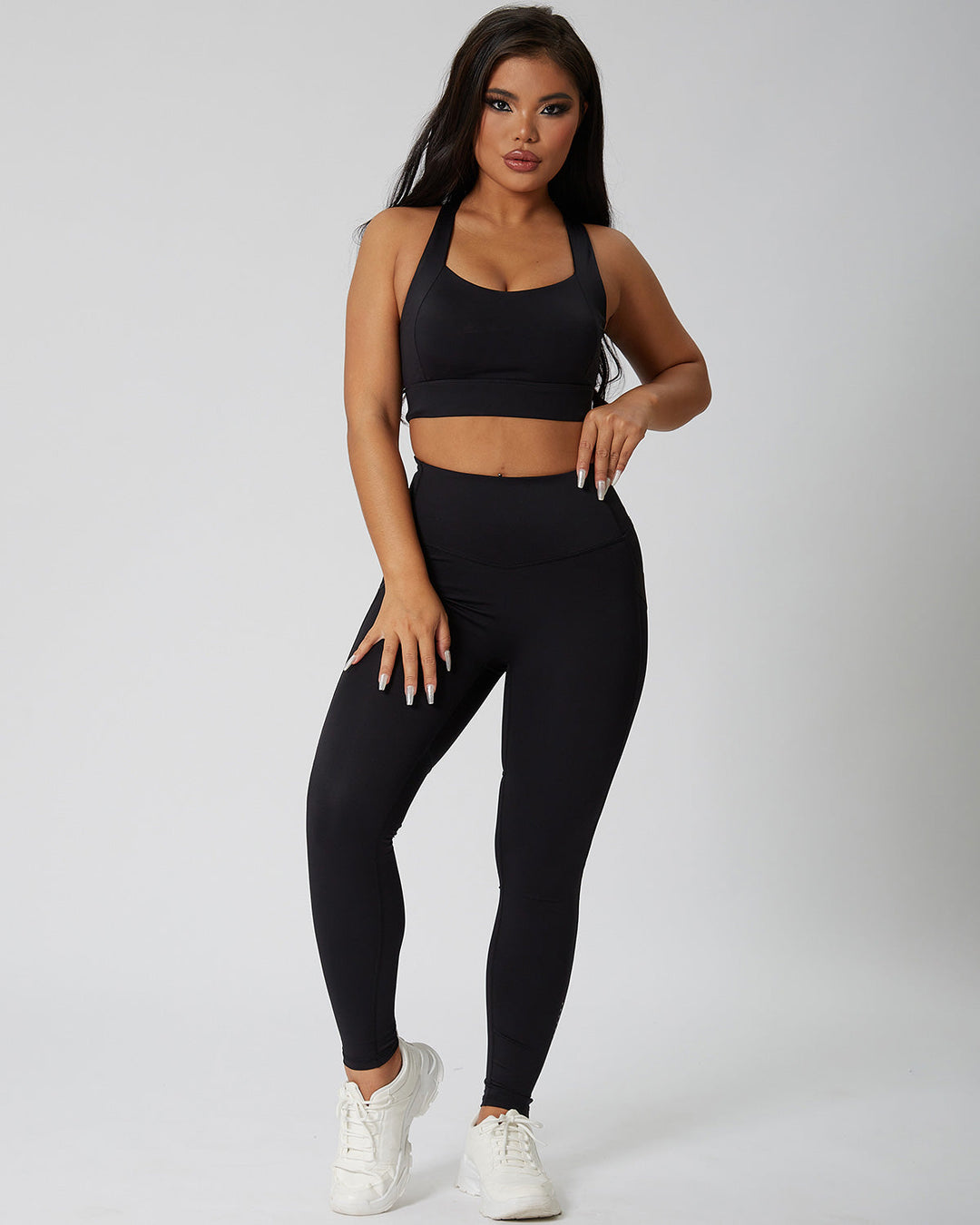 Ursula Sports Bra - Black