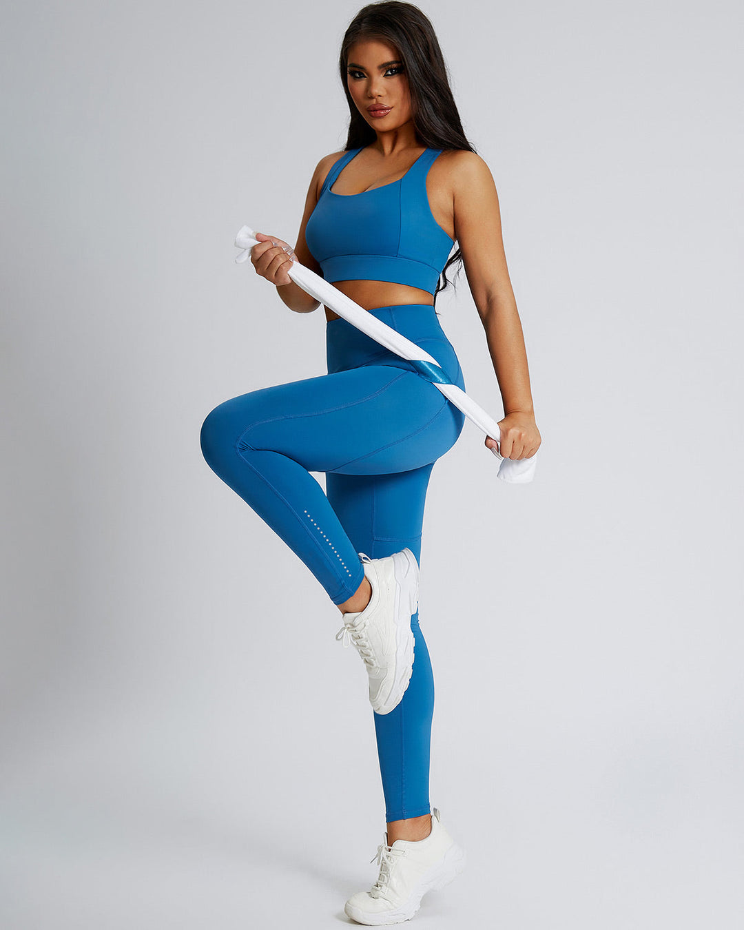 Ursula Sports Bra - Blue
