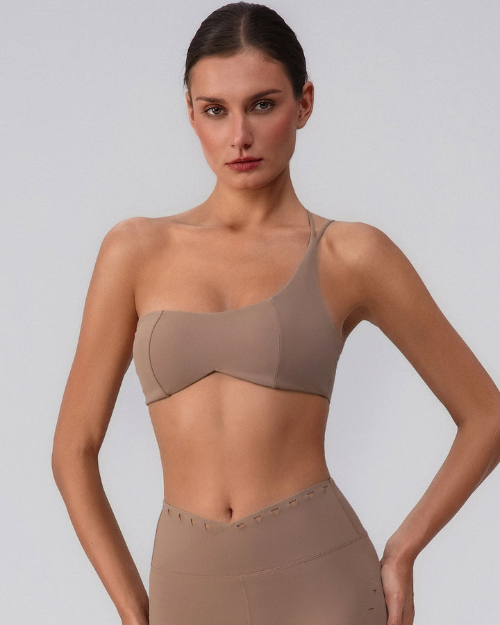 Valencia Sports Bra - Brown