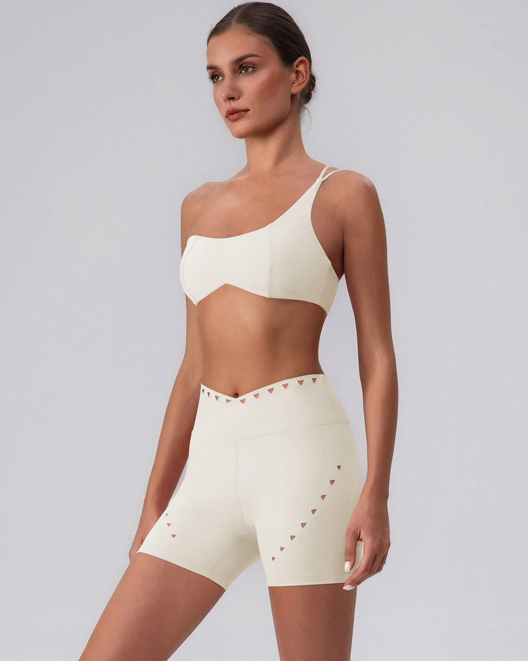 Valencia Sports Bra - Ivory