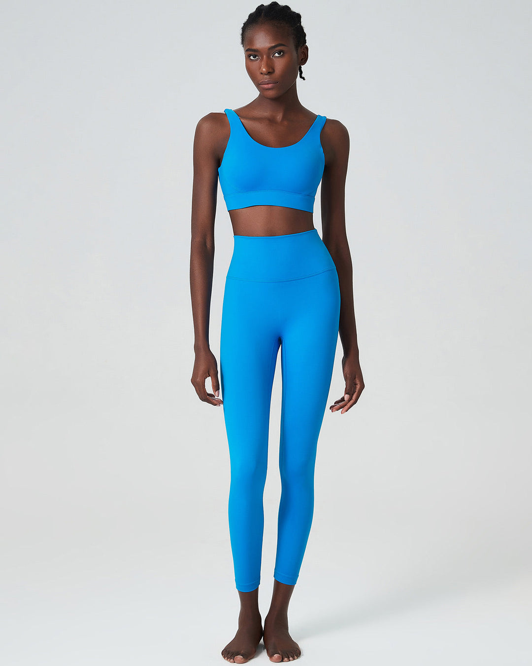 Vesper Seamless Leggings - Azure