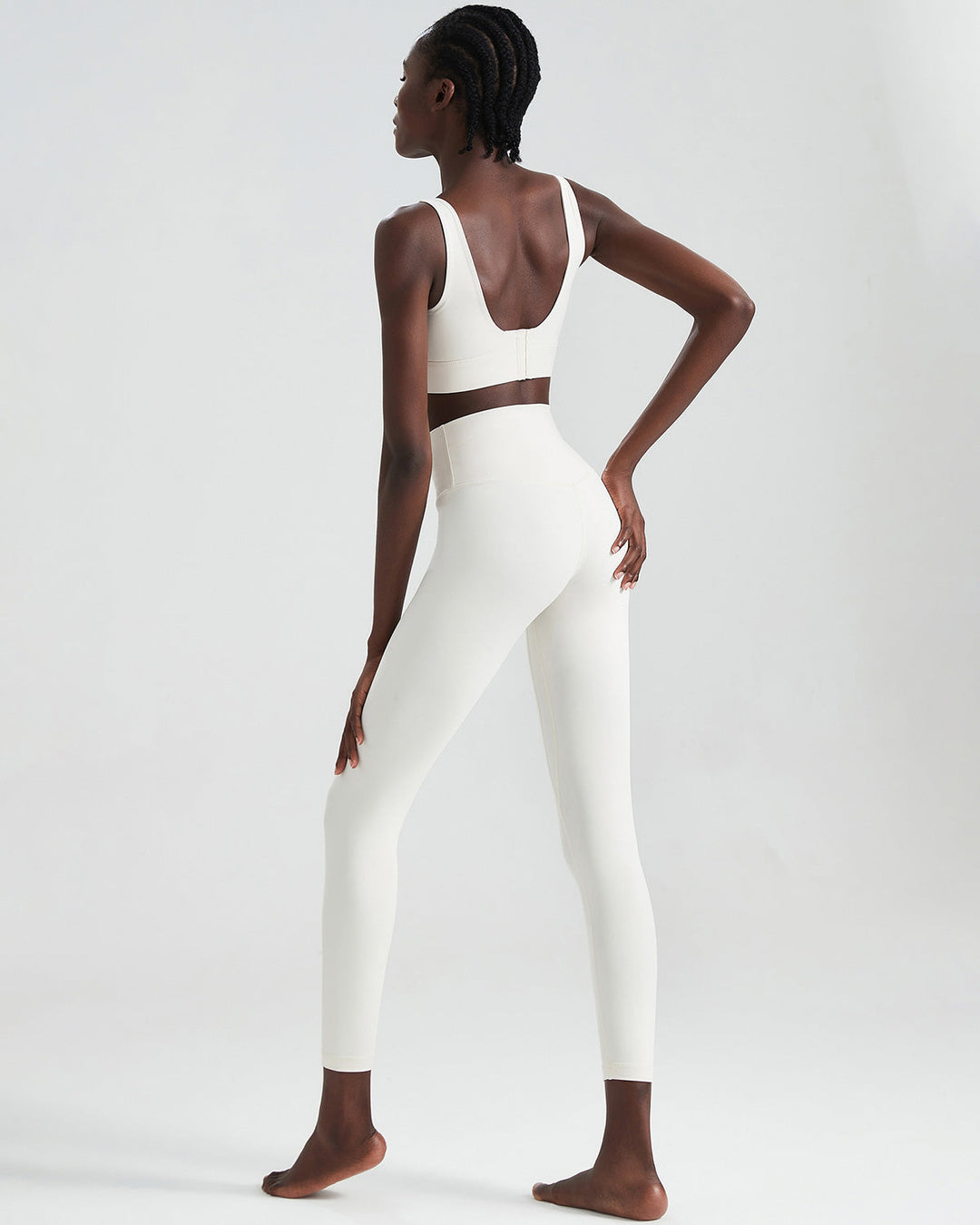Vesper Seamless Leggings - White