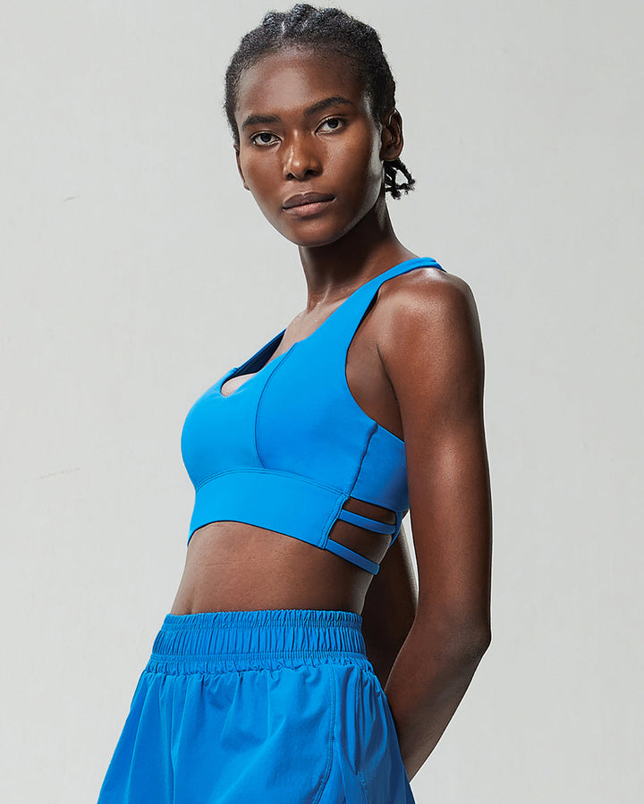 Vesper Sports Bra - Azure