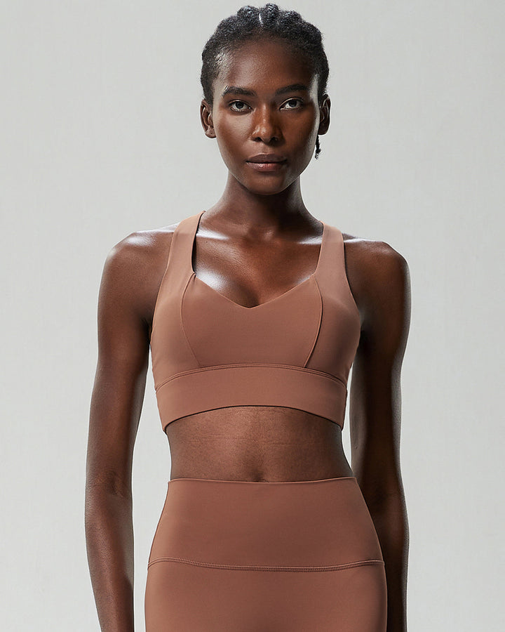 Vesper Sports Bra - Clay