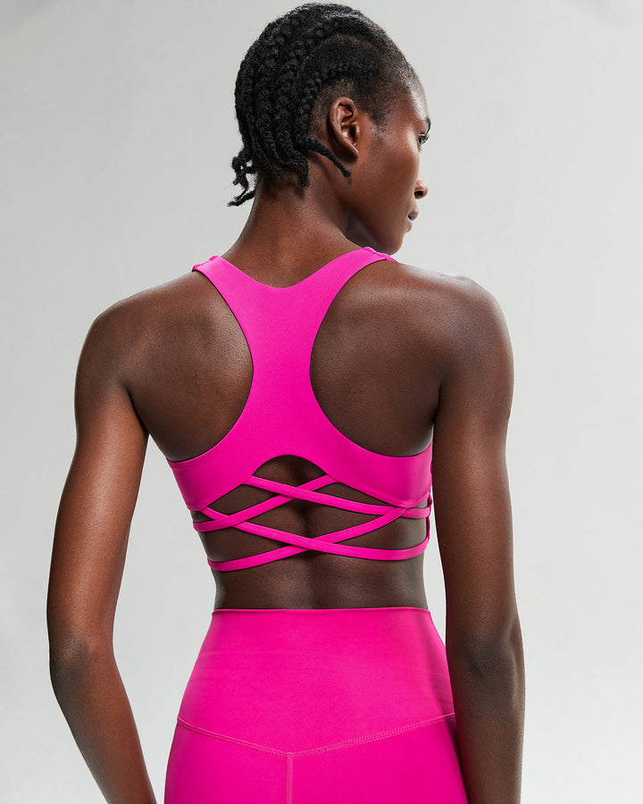 Vesper Sports Bra - Fuchsia