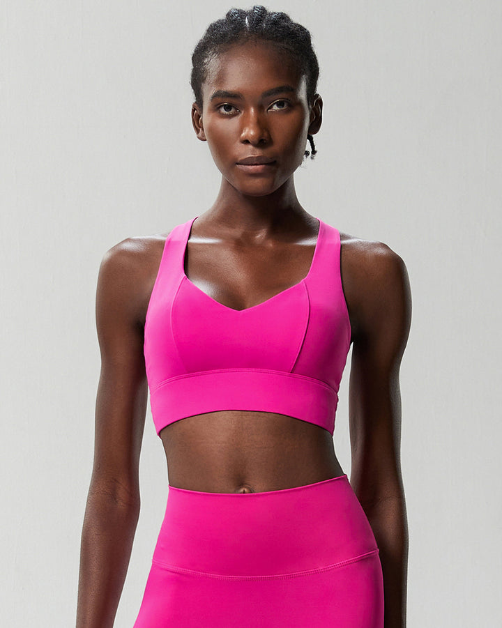 Vesper Sports Bra - Fuchsia