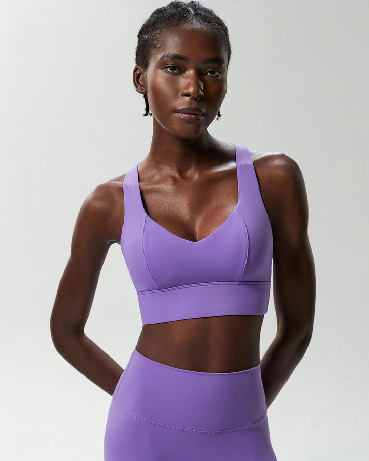 Vesper Sports Bra - Purple