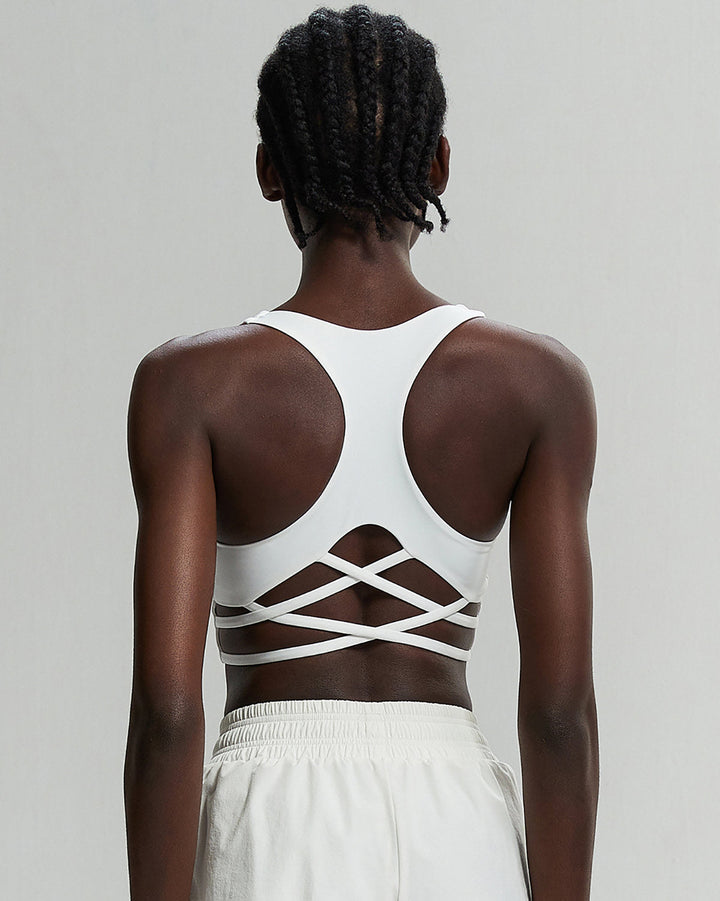 Vesper Sports Bra - White