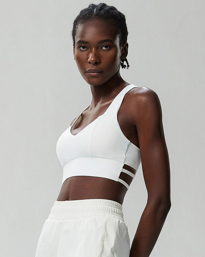 Vesper Sports Bra - White