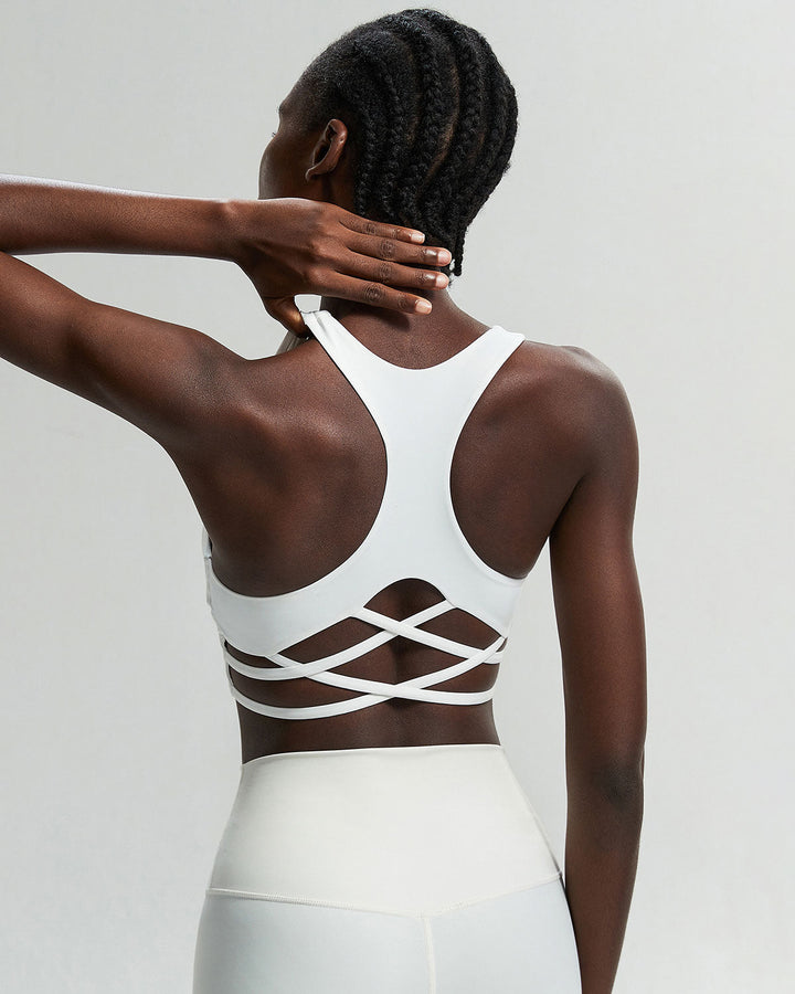 Vesper Sports Bra - White