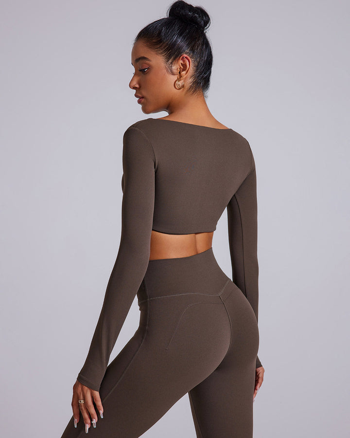 Vespera Long Sleeve - Brown