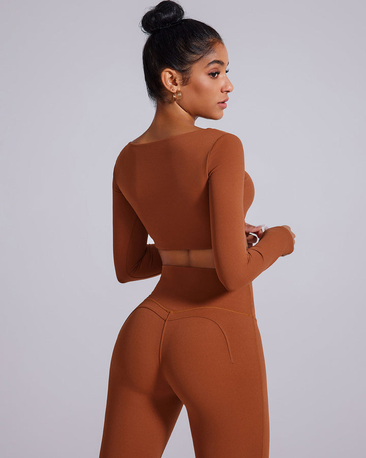 Vespera Long Sleeve - Chestnut